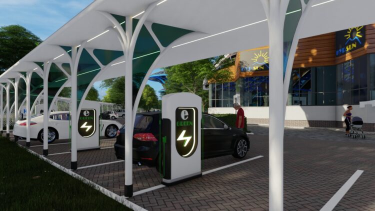 HydSun Solarbaum mit bifazialen PV-Modulen – erneuerbare Energien durch patentierte 3D-Solarbaumtechnologie